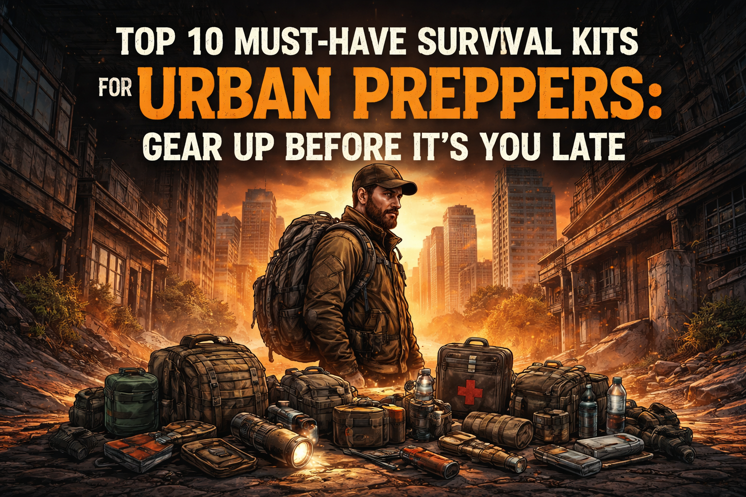 Top 10 Must-Have Survival Kits for Urban Preppers: Gear Up Before It’s Too Late