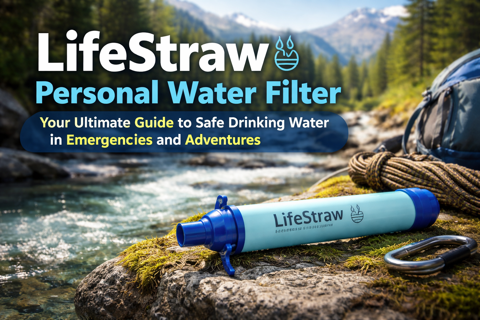 LifeStraw Personal Water Filter: Your Ultimate Guide to Safe Drinking Water in Emergencies and Adventures